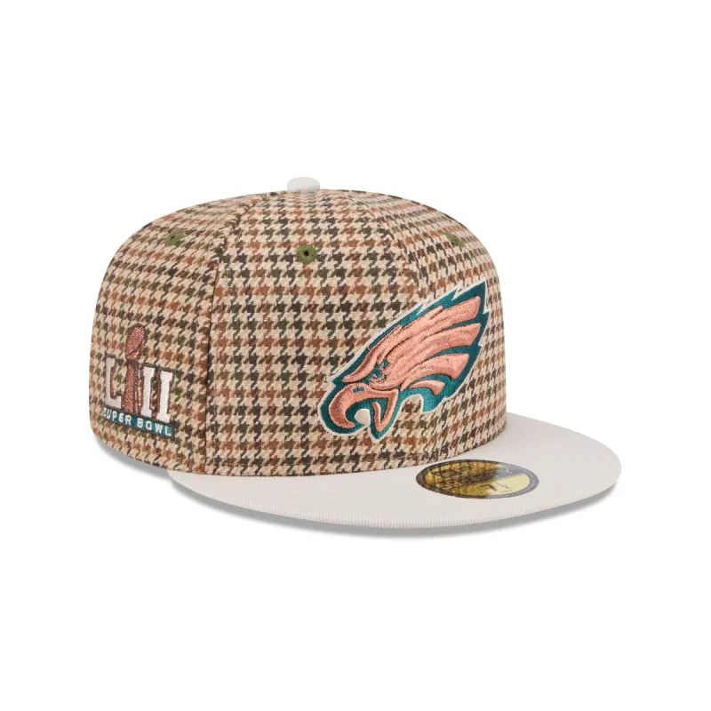 Philadelphia Eagles Houndstooth 59FIFTY Fitted Hat sold by New Era