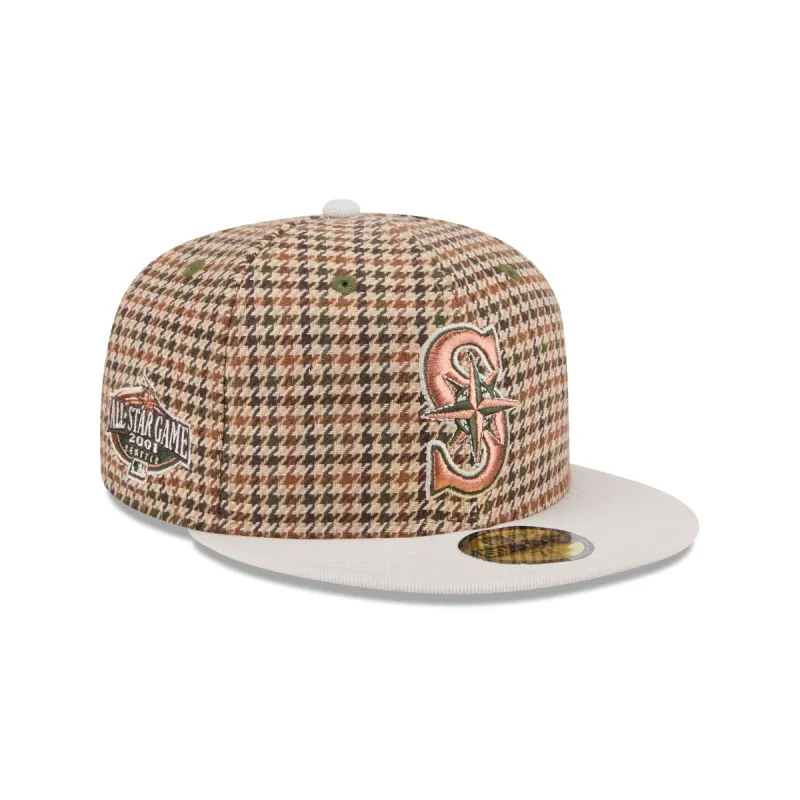 Seattle Mariners Houndstooth 59FIFTY Fitted Hat sold by New Era