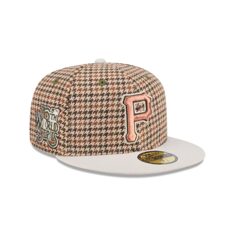 Pittsburgh Pirates Houndstooth 59FIFTY Fitted Hat sold by New Era
