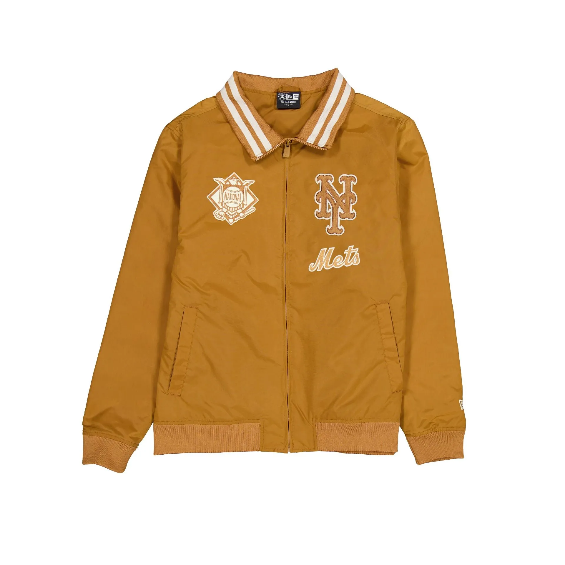 New York Mets Light Bronze Logo Select Jacket sold by New Era