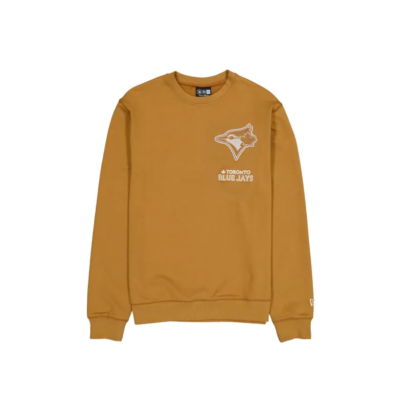 Toronto Blue Jays Light Bronze Logo Select Crewneck sold by New Era