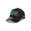 Oracle Red Bull Racing Race Essentials Black 9FORTY A-Frame Snapback Hat sold by New Era