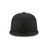 Cincinnati Reds Blackout Basic 59FIFTY Fitted Hat sold by New Era