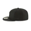 Cincinnati Reds Blackout Basic 59FIFTY Fitted Hat sold by New Era