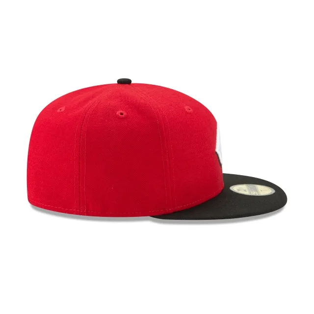 Cincinnati Reds Authentic Collection Road 59FIFTY Fitted Hat sold by New Era product image thumbnail 5