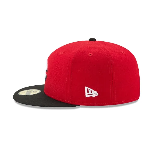 Cincinnati Reds Authentic Collection Road 59FIFTY Fitted Hat sold by New Era product image thumbnail 4