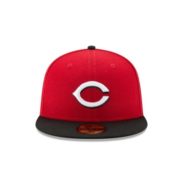 Cincinnati Reds Authentic Collection Road 59FIFTY Fitted Hat sold by New Era product image thumbnail 2