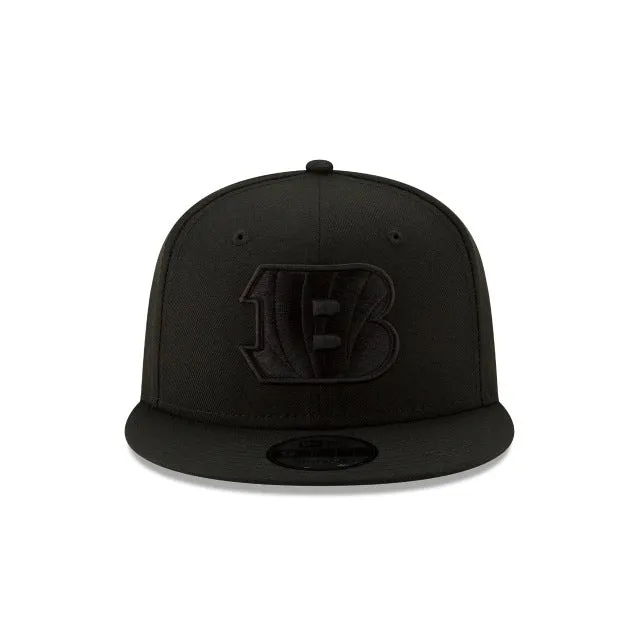 Cincinnati Bengals Basic Black On Black 9FIFTY Snapback Hat sold by New Era product image thumbnail 2