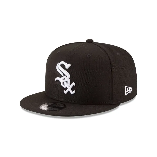 Chicago White Sox Team Color Basic 9FIFTY Snapback Hat sold by New Era