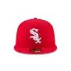 Chicago White Sox Scarlet Basic 59FIFTY Fitted Hat sold by New Era
