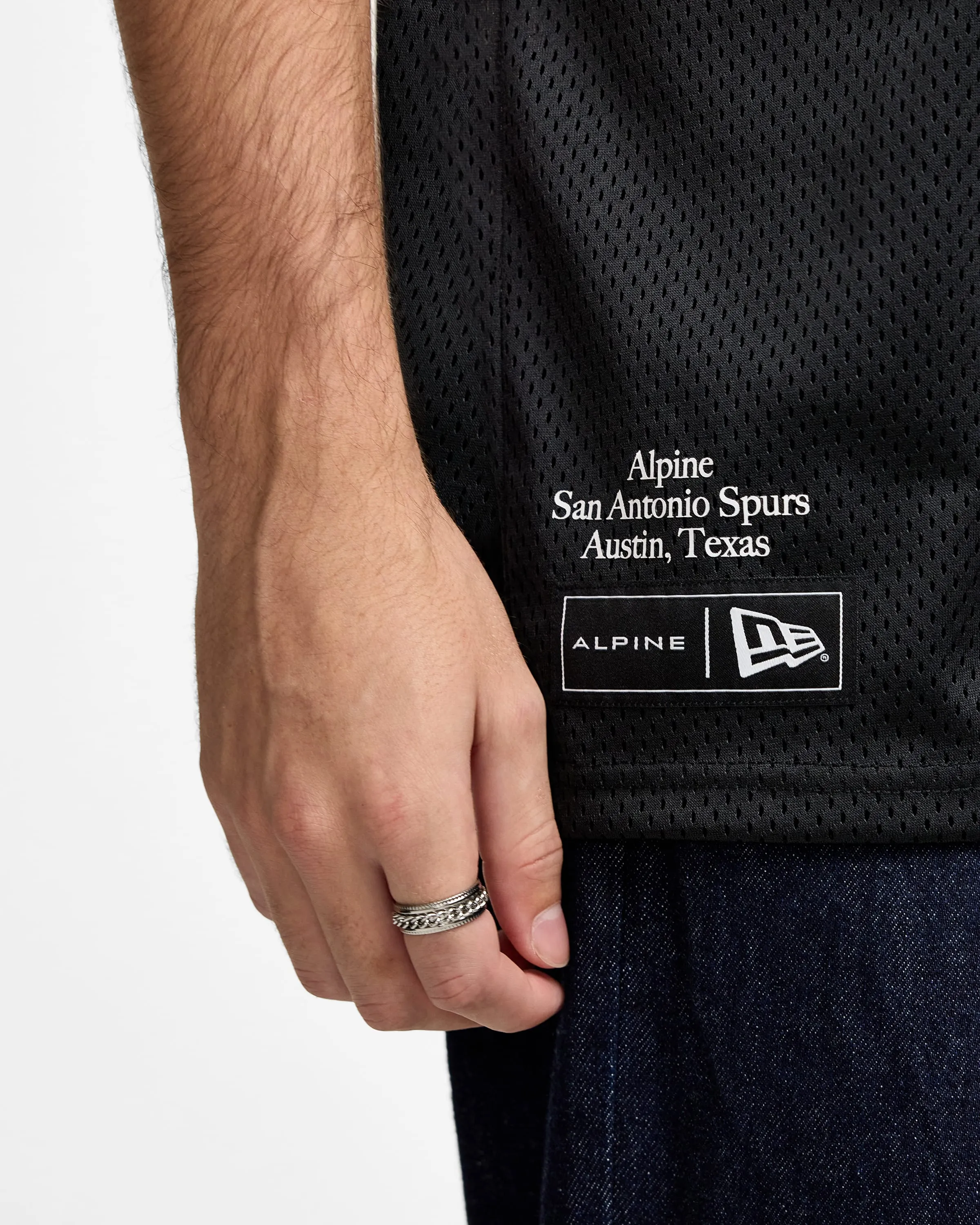 BWT Alpine F1 Team x San Antonio Spurs Jersey sold by New Era product image thumbnail 4