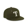 Texas Rangers New Olive Wool Retro Crown 9FIFTY Adjustable Hat sold by New Era