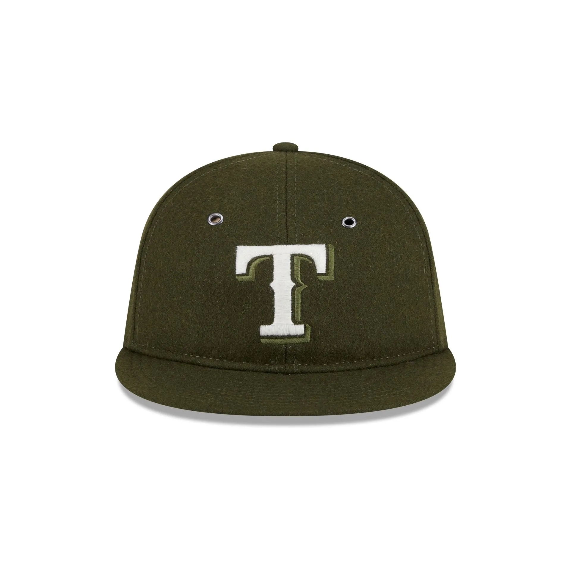 Texas Rangers New Olive Wool Retro Crown 9FIFTY Adjustable Hat sold by New Era product image thumbnail 2