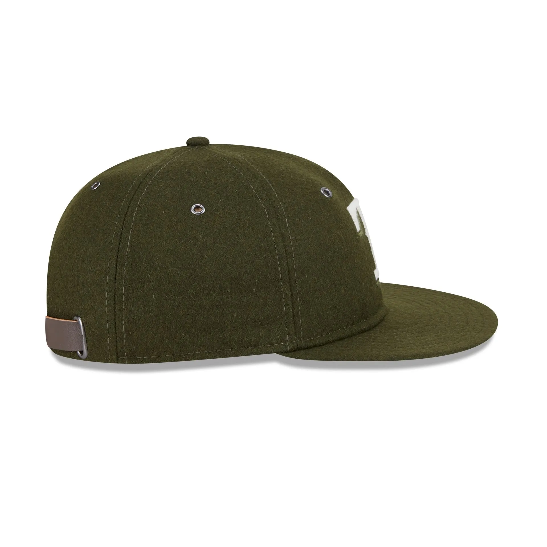 Texas Rangers New Olive Wool Retro Crown 9FIFTY Adjustable Hat sold by New Era product image thumbnail 5