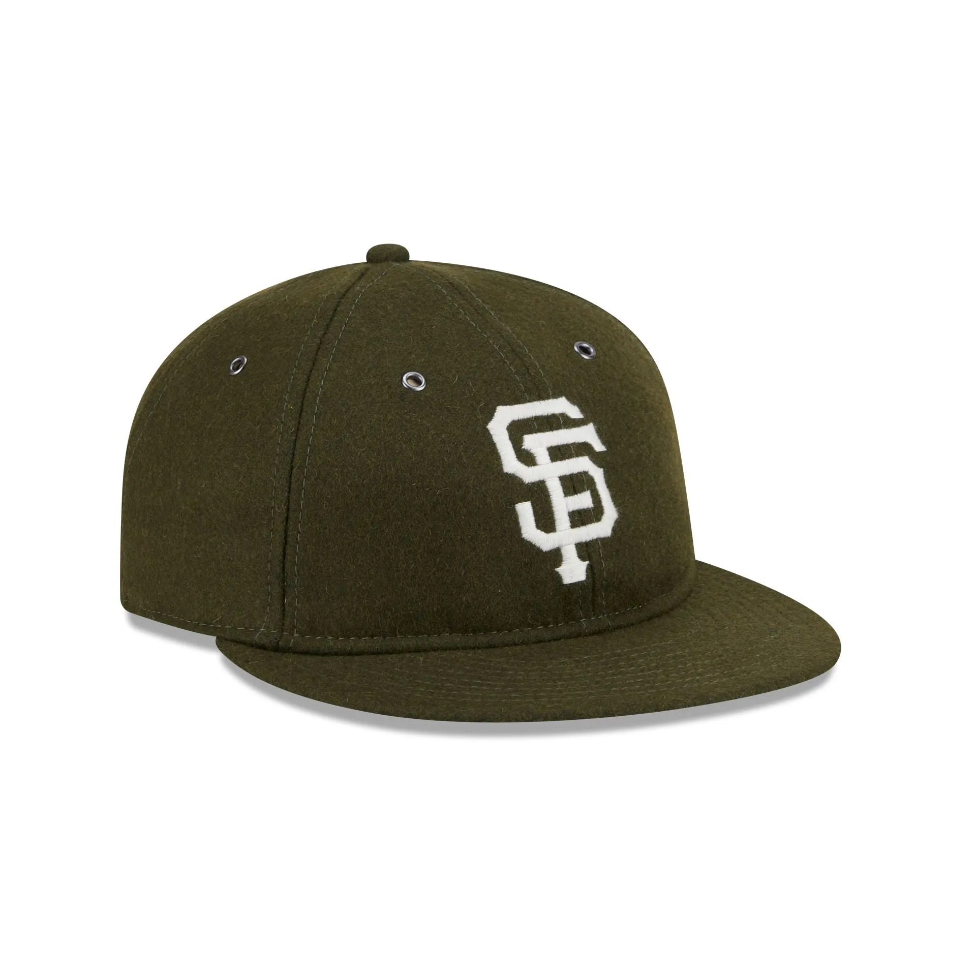 San Francisco Giants New Olive Wool Retro Crown 59FIFTY Fitted Hat sold by New Era product image thumbnail 3