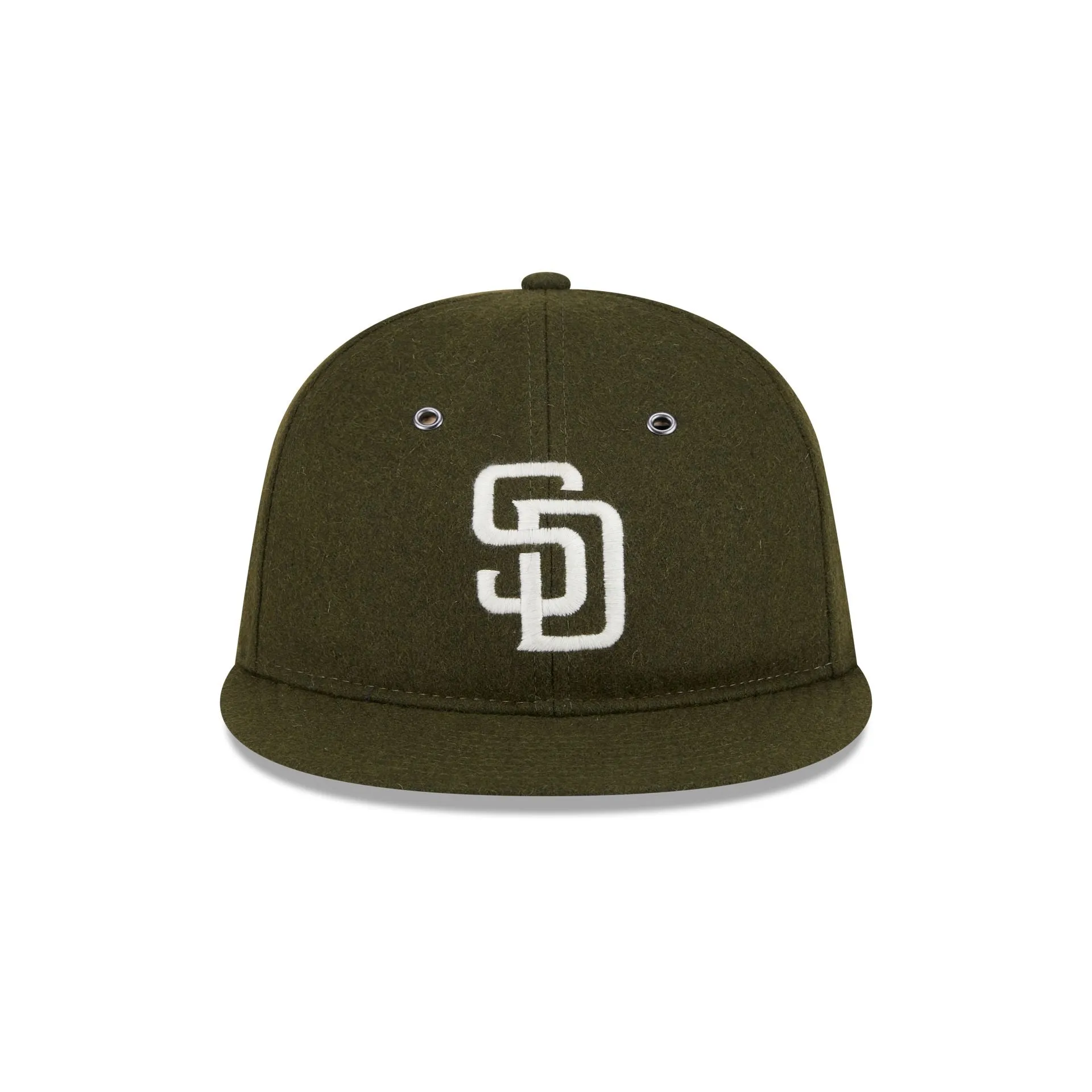 San Diego Padres New Olive Wool Retro Crown 9FIFTY Adjustable Hat sold by New Era product image thumbnail 2