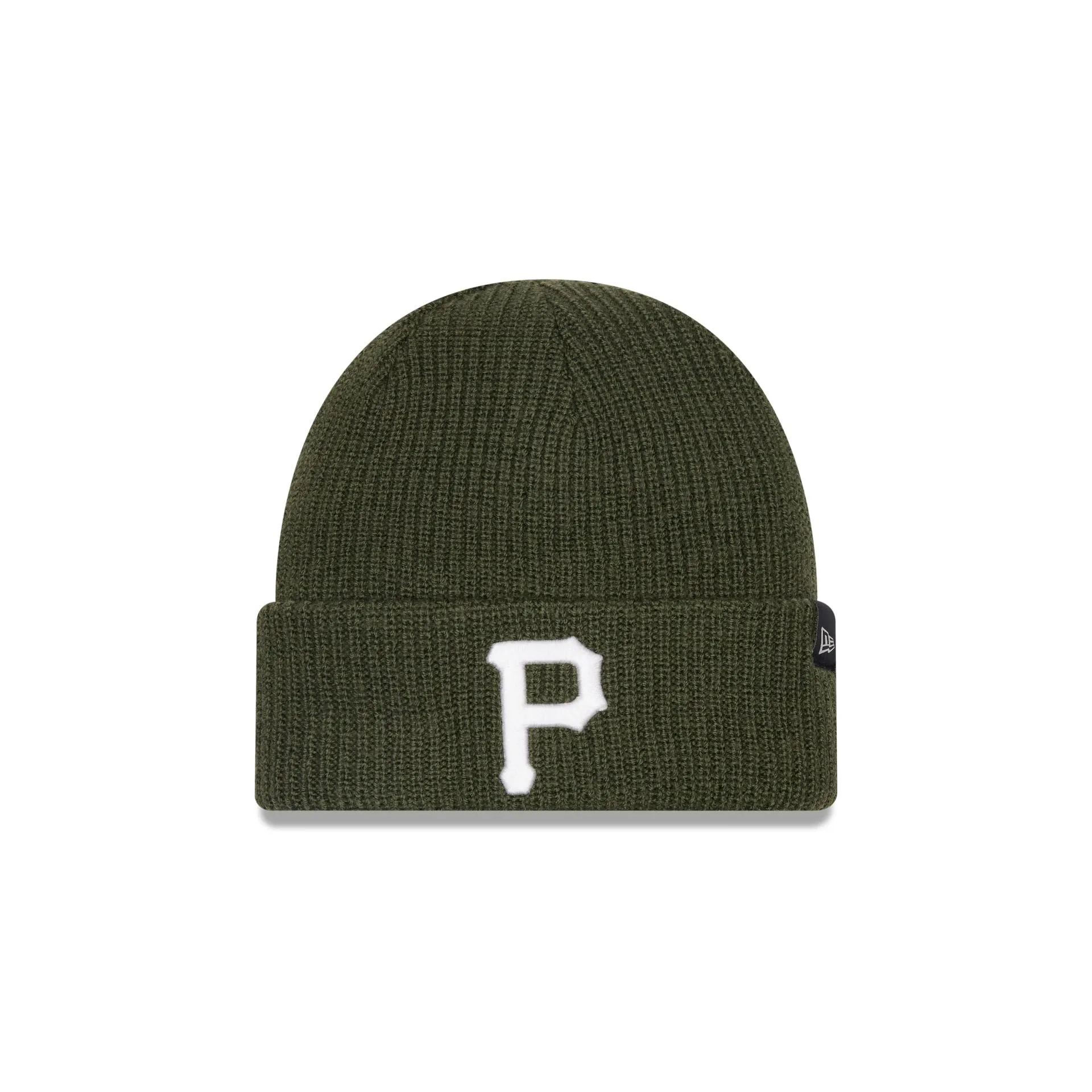 Pittsburgh Pirates Green Merino Wool Knit Beanie sold by New Era
