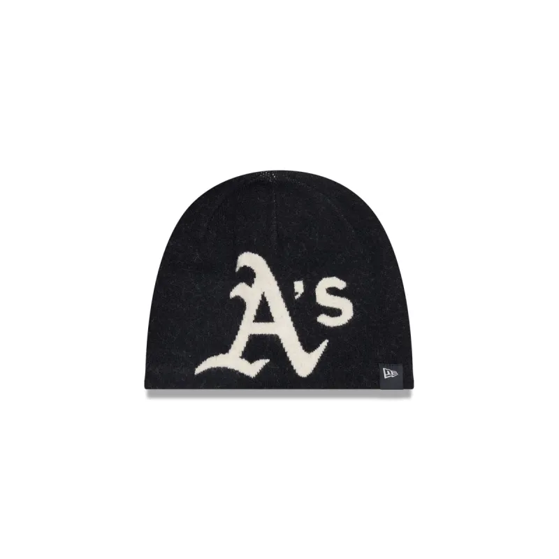 Oakland Athletics Team Mega Logo Knit Beanie sold by New Era