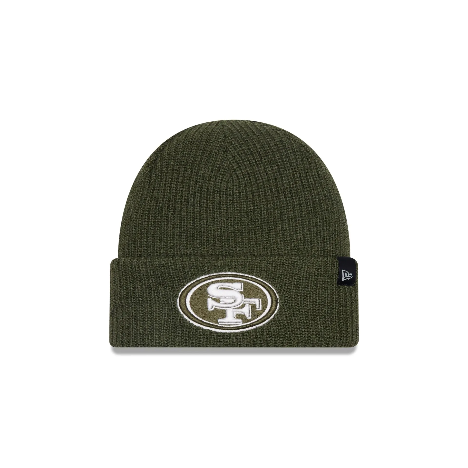 San Francisco 49ers Green Merino Wool Knit Beanie sold by New Era