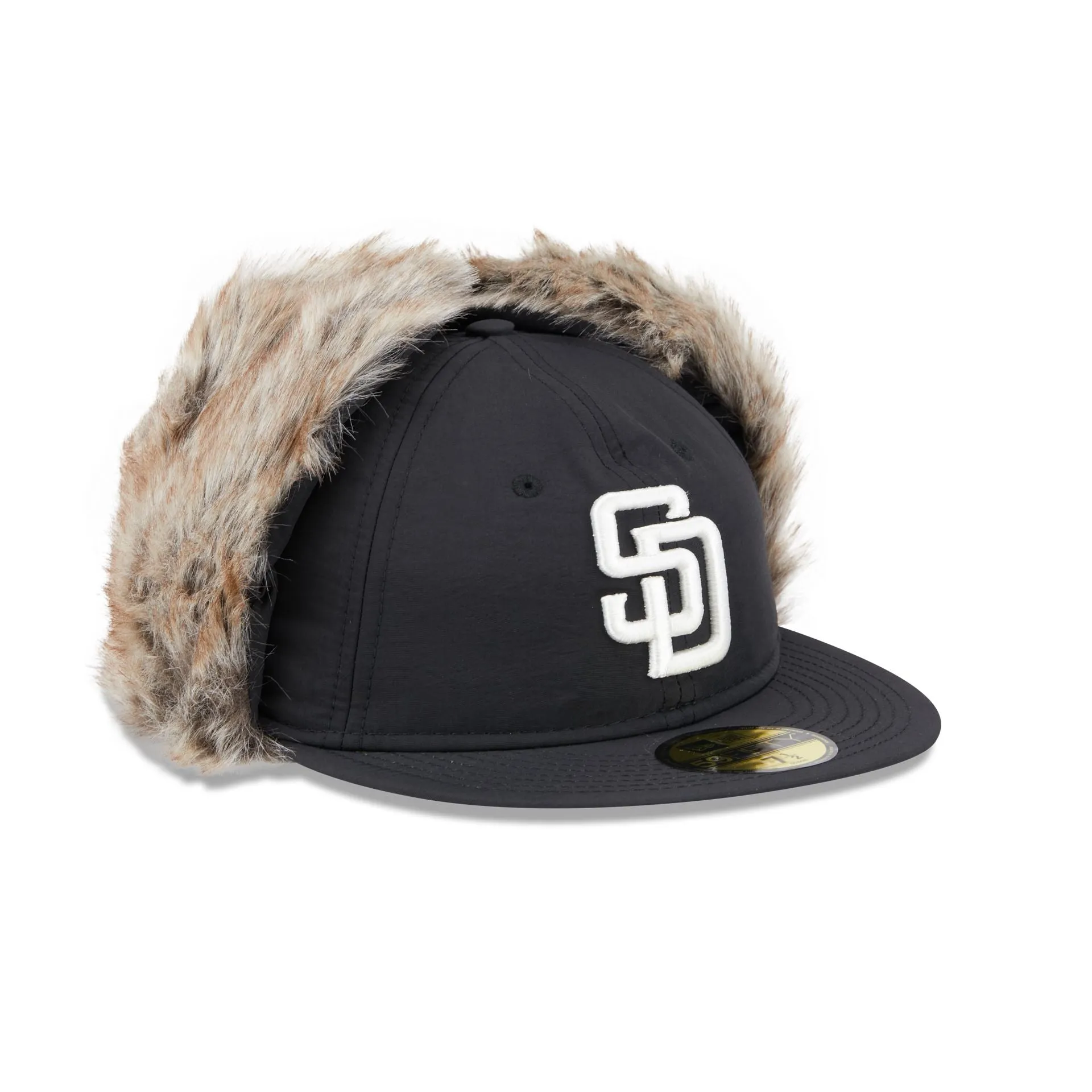 San Diego Padres Winter Dog Ear Retro Crown 59FIFTY Fitted Hat sold by New Era product image thumbnail 3