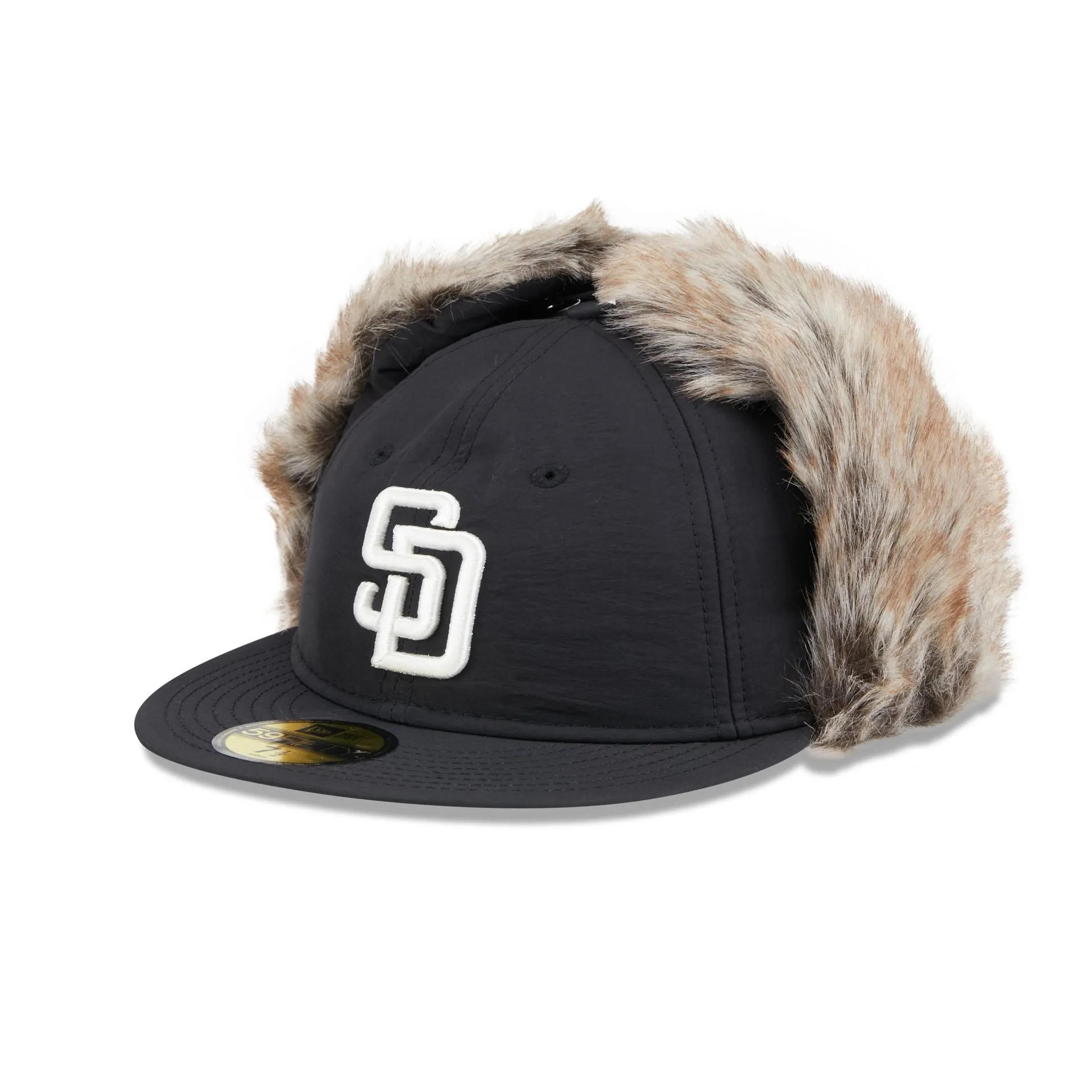 San Diego Padres Winter Dog Ear Retro Crown 59FIFTY Fitted Hat sold by New Era