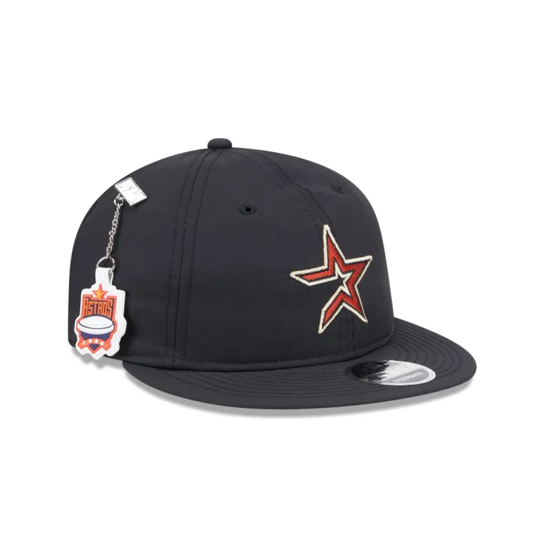 Houston Astros Team Color Retro Crown 9FIFTY Adjustable Hat sold by New Era