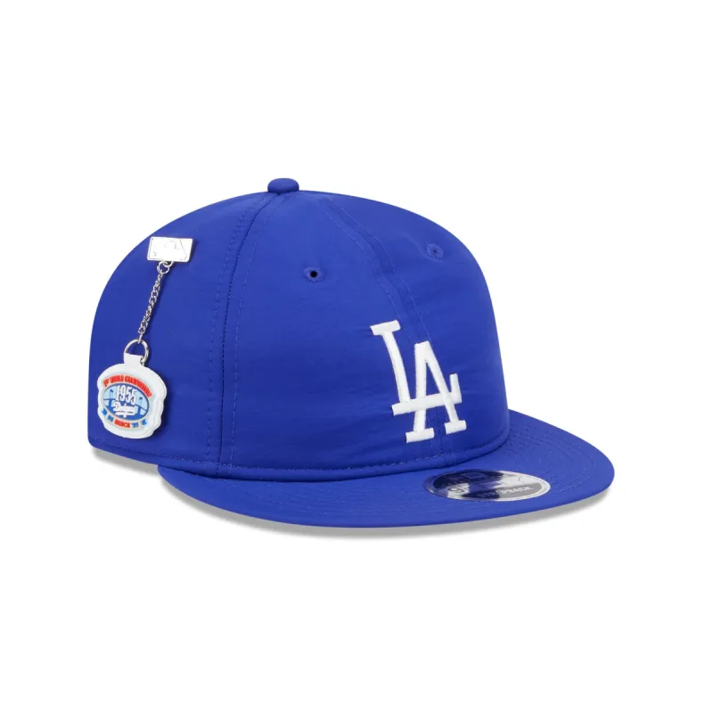 Los Angeles Dodgers Team Color Retro Crown 9FIFTY Adjustable Hat sold by New Era