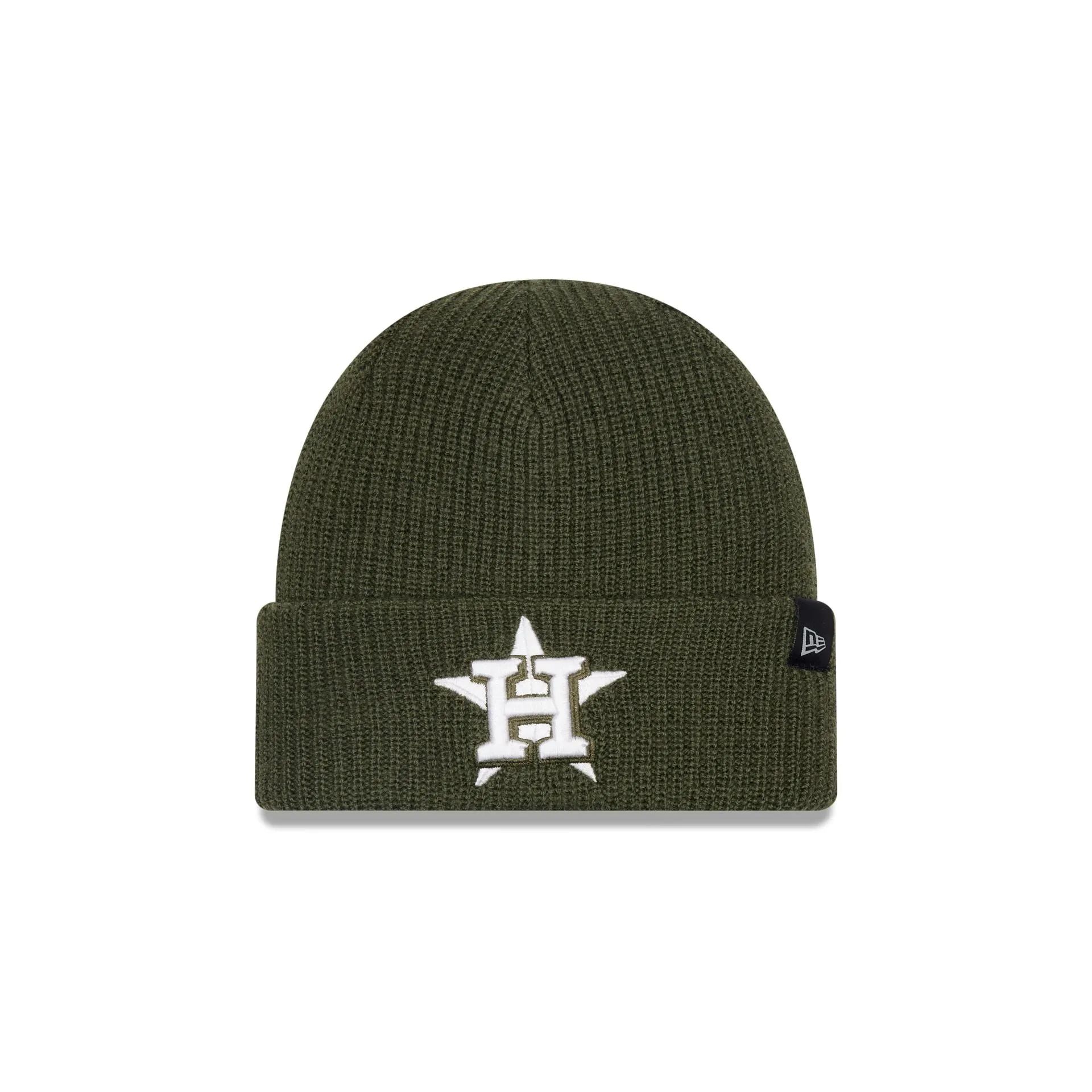 Houston Astros Green Merino Wool Knit Beanie sold by New Era