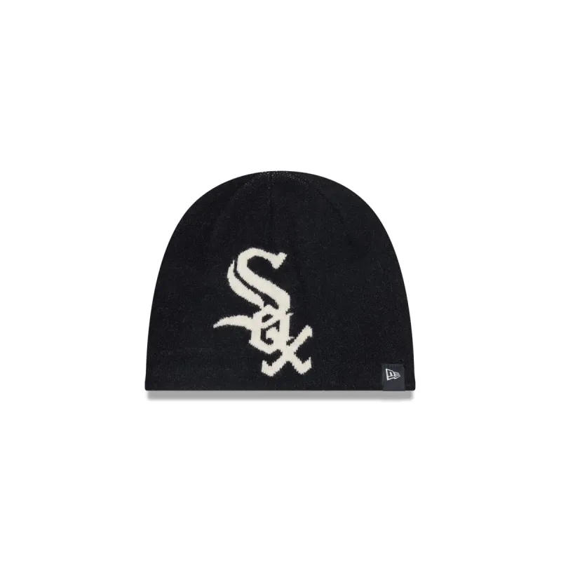 Chicago White Sox Team Mega Logo Knit Beanie sold by New Era