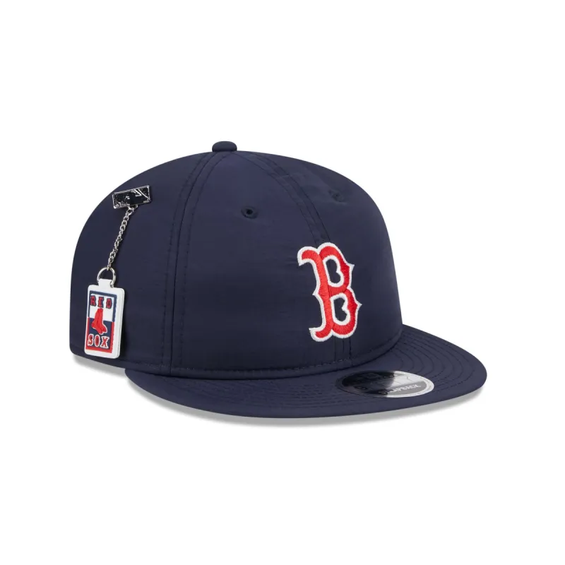 Boston Red Sox Team Color Retro Crown 9FIFTY Adjustable Hat sold by New Era