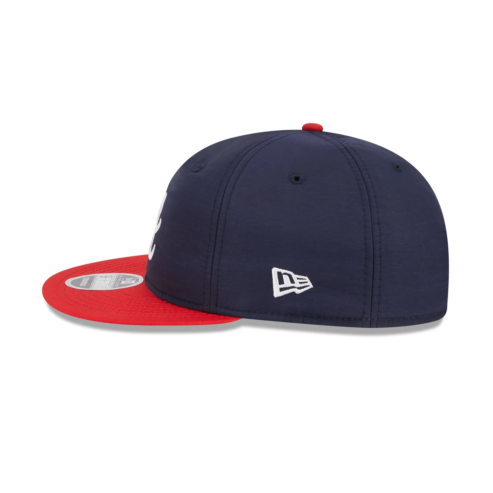Atlanta Braves Team Color Retro Crown 9FIFTY Adjustable Hat sold by New Era product image thumbnail 5