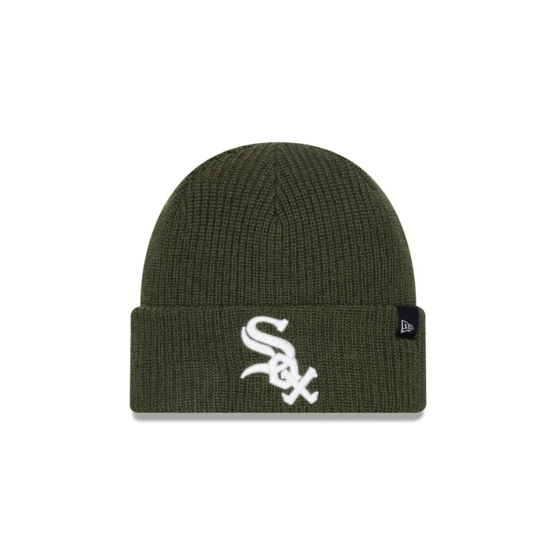 Chicago White Sox Green Merino Wool Knit Beanie sold by New Era