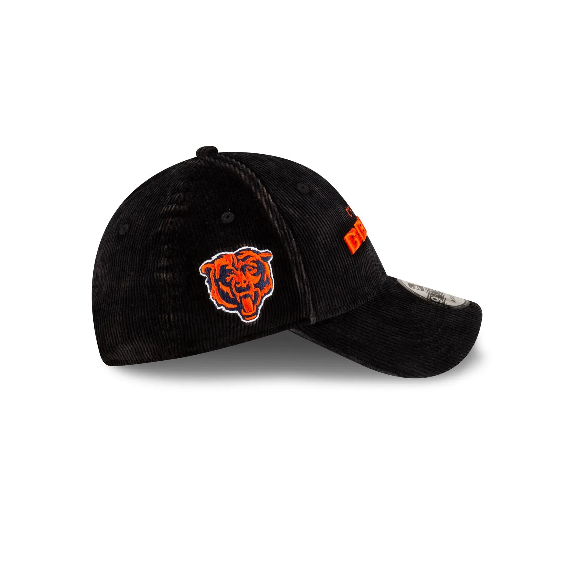 Chicago Bears Washed Cord 9FORTY Adjustable Hat sold by New Era product image thumbnail 4