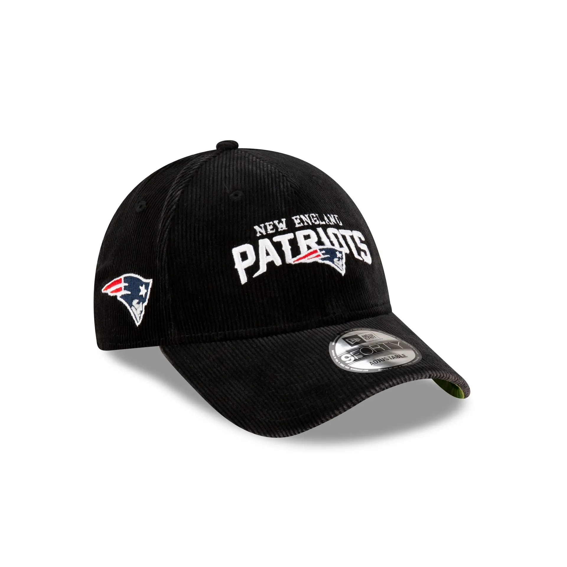 New England Patriots Washed Cord 9FORTY Adjustable Hat sold by New Era