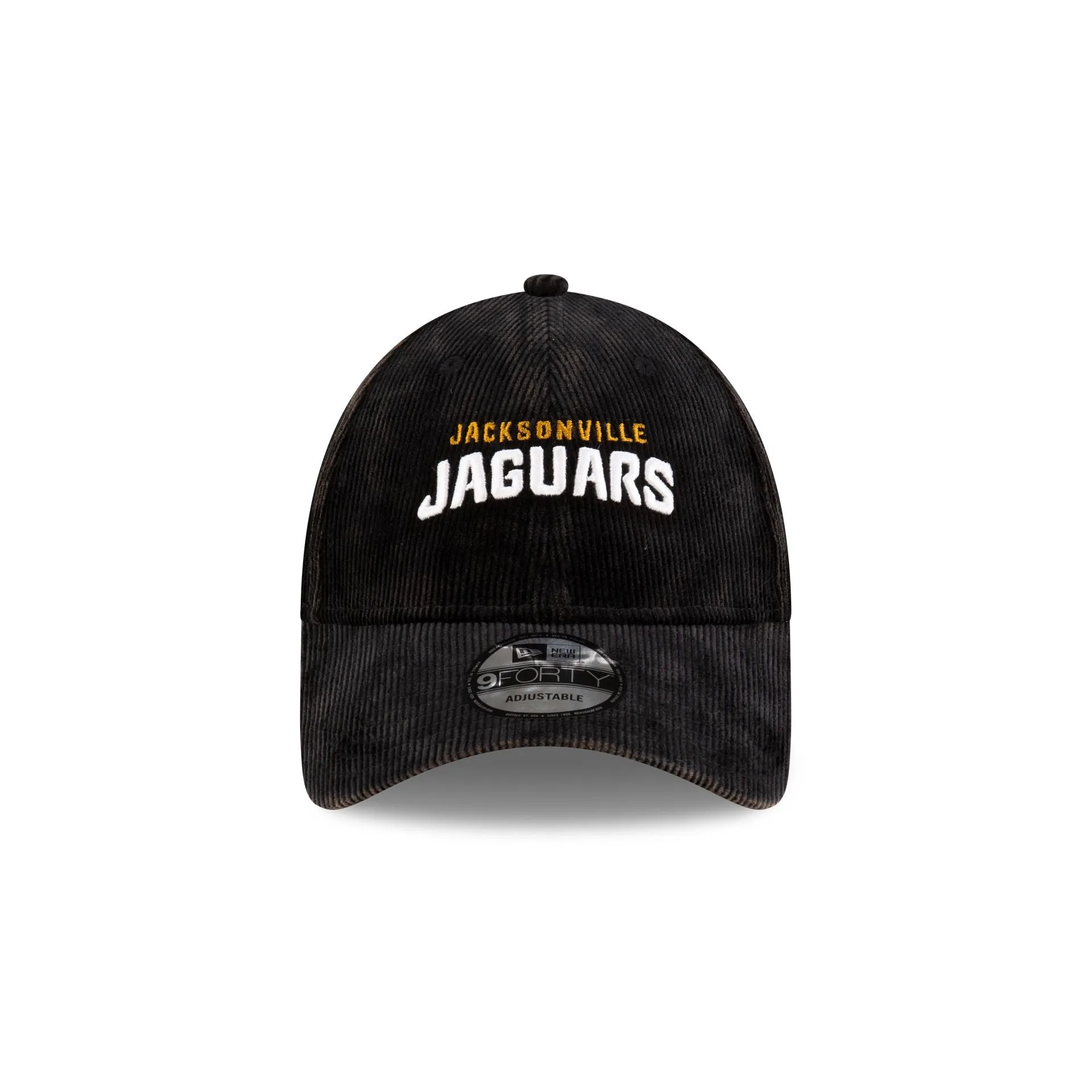 Jacksonville Jaguars Washed Cord 9FORTY Adjustable Hat sold by New Era product image thumbnail 2