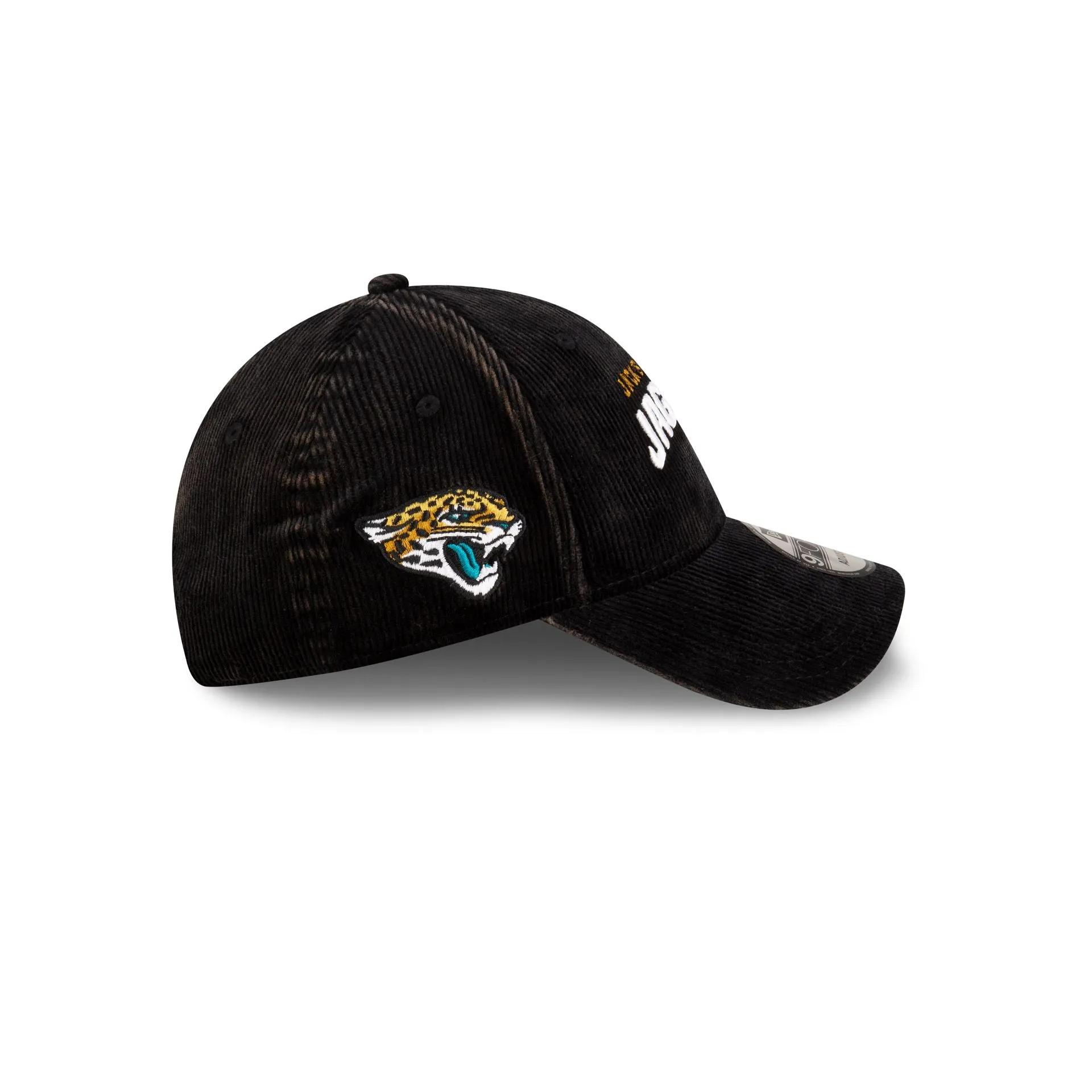 Jacksonville Jaguars Washed Cord 9FORTY Adjustable Hat sold by New Era product image thumbnail 4