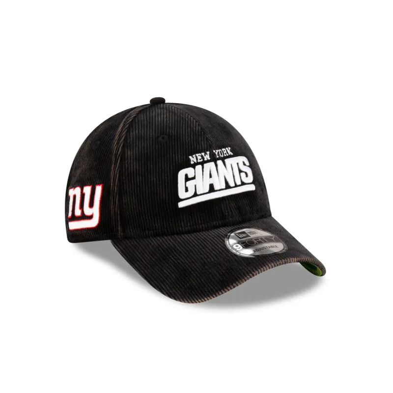 New York Giants Washed Cord 9FORTY Adjustable Hat sold by New Era