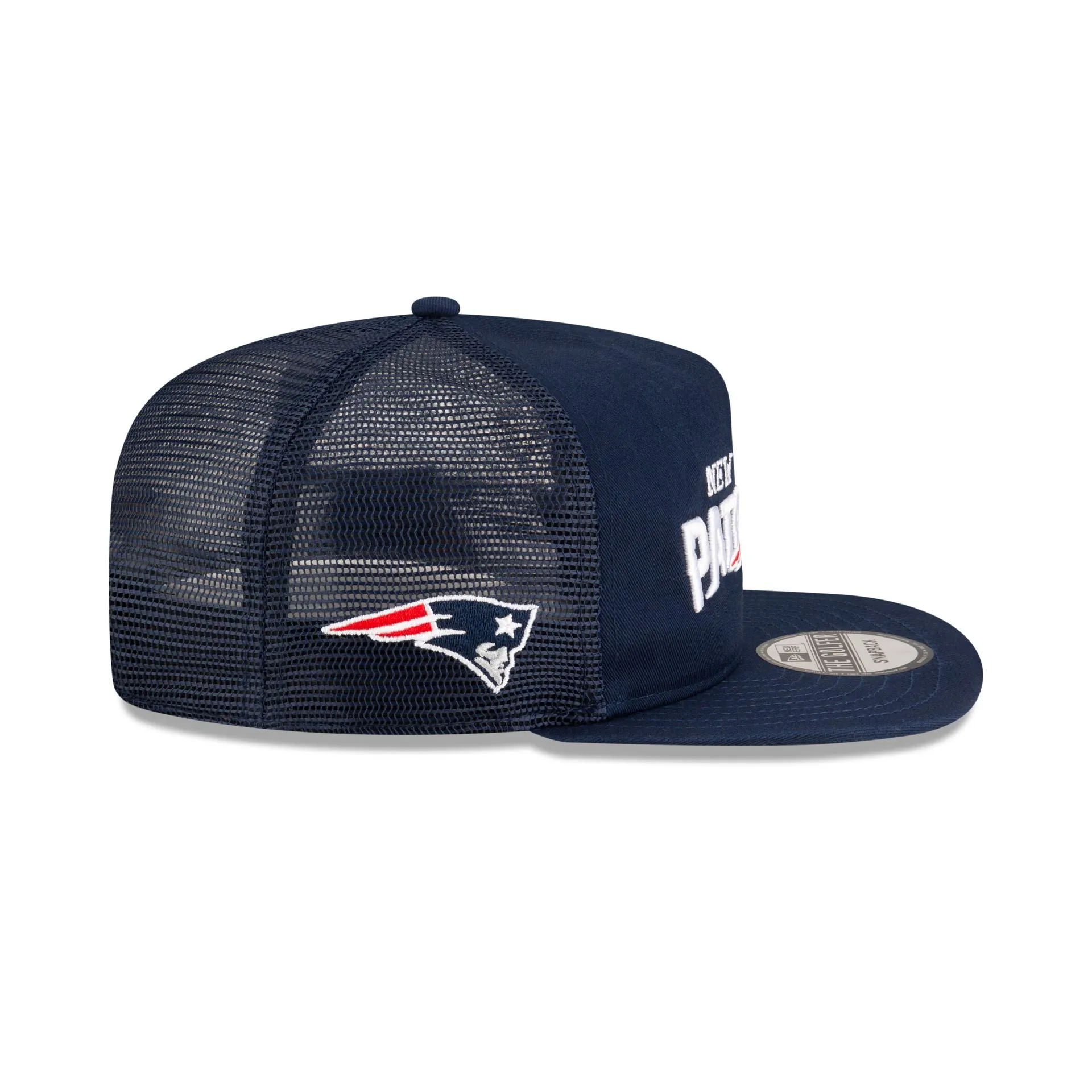 New England Patriots Washed Script Golfer Snapback sold by New Era product image thumbnail 4