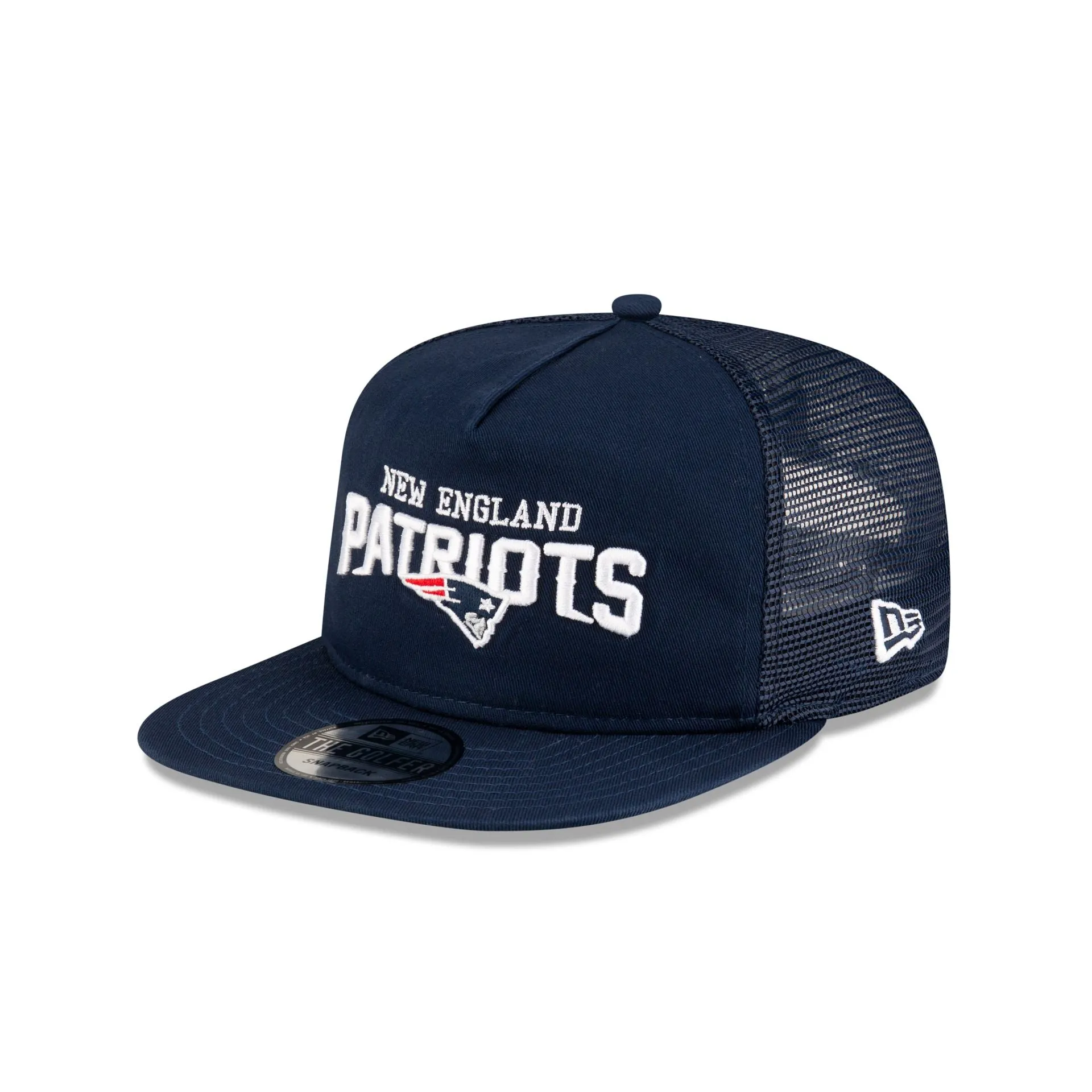 New England Patriots Washed Script Golfer Snapback sold by New Era product image thumbnail 3
