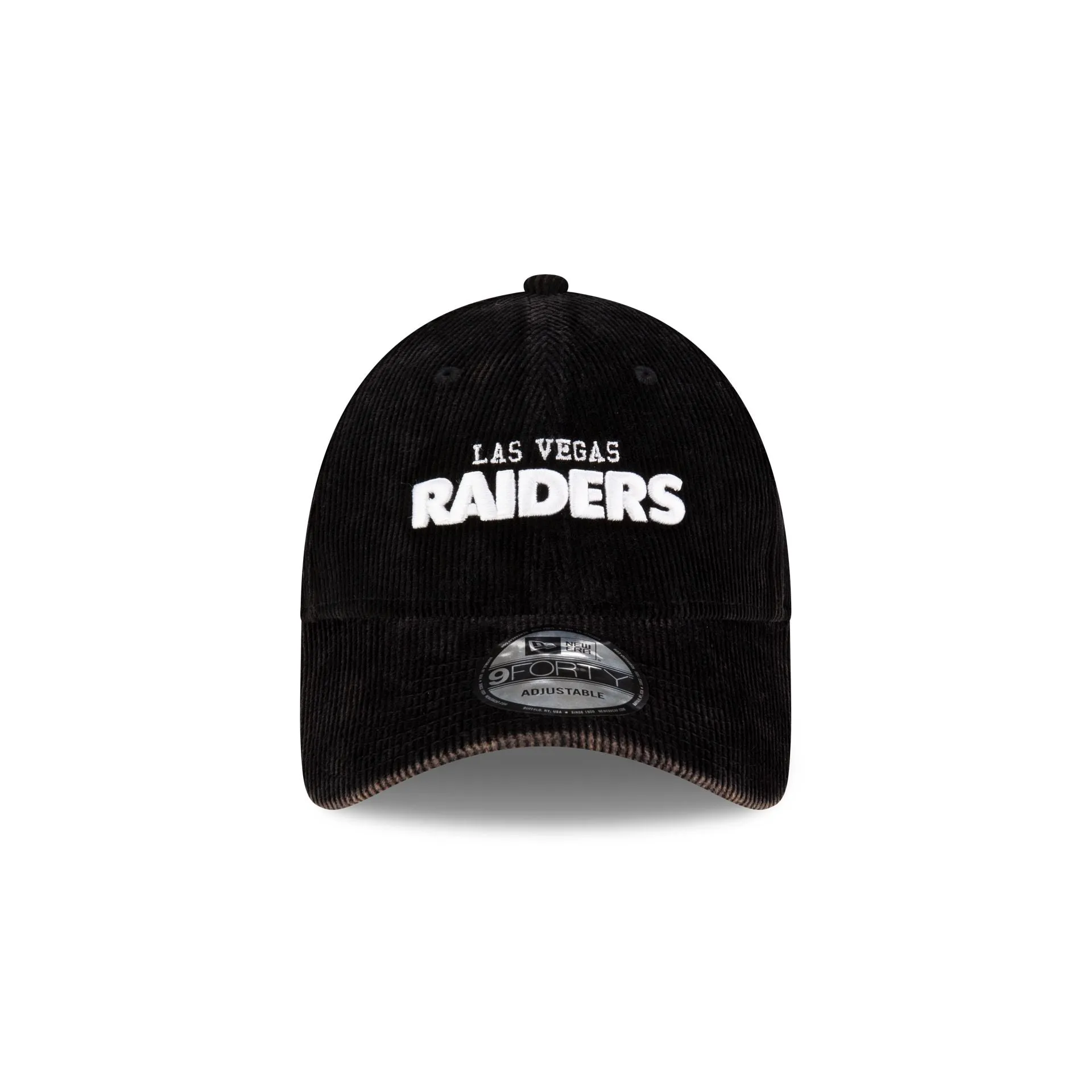 Las Vegas Raiders Washed Cord 9FORTY Adjustable Hat sold by New Era product image thumbnail 2