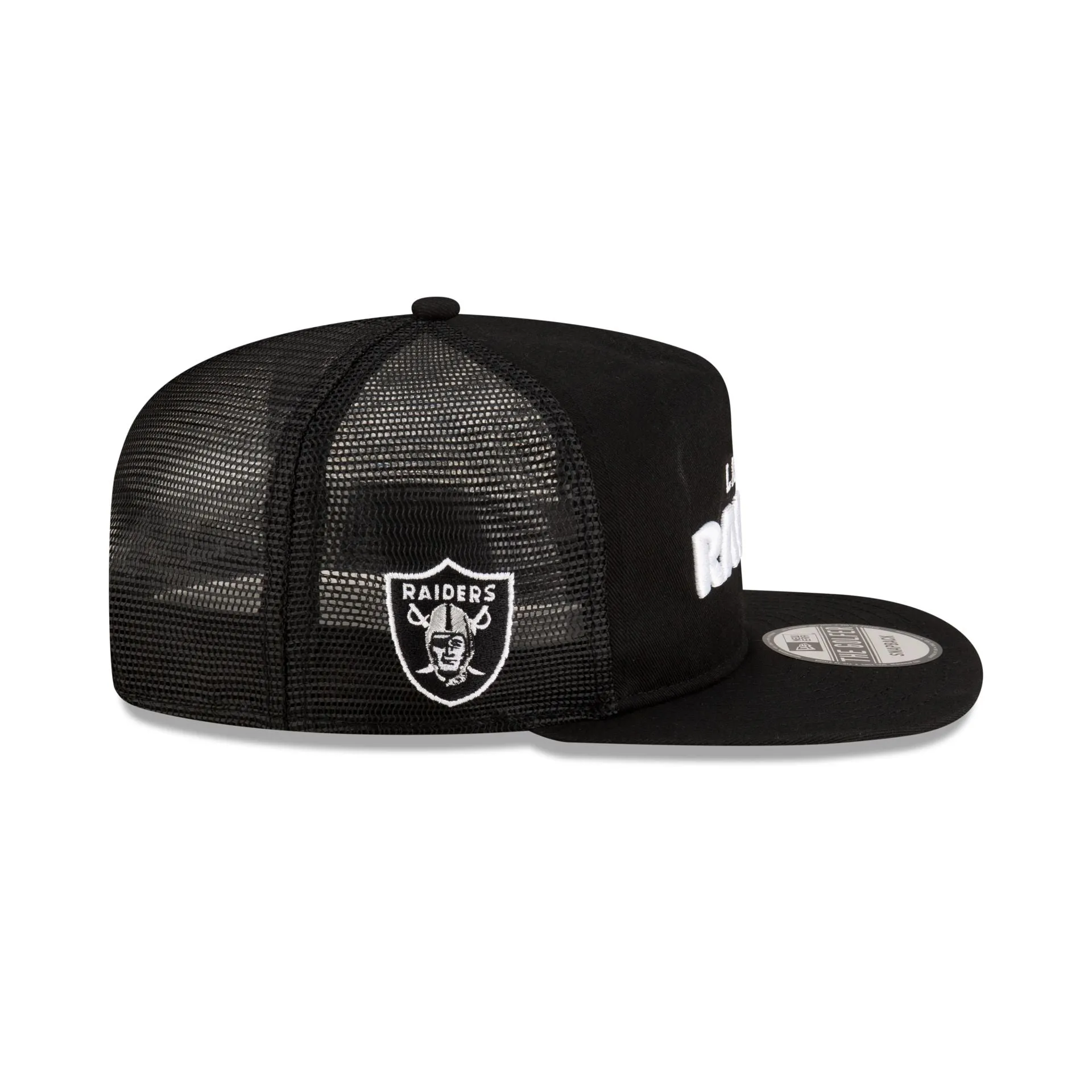 Las Vegas Raiders Washed Script Golfer Snapback sold by New Era product image thumbnail 4