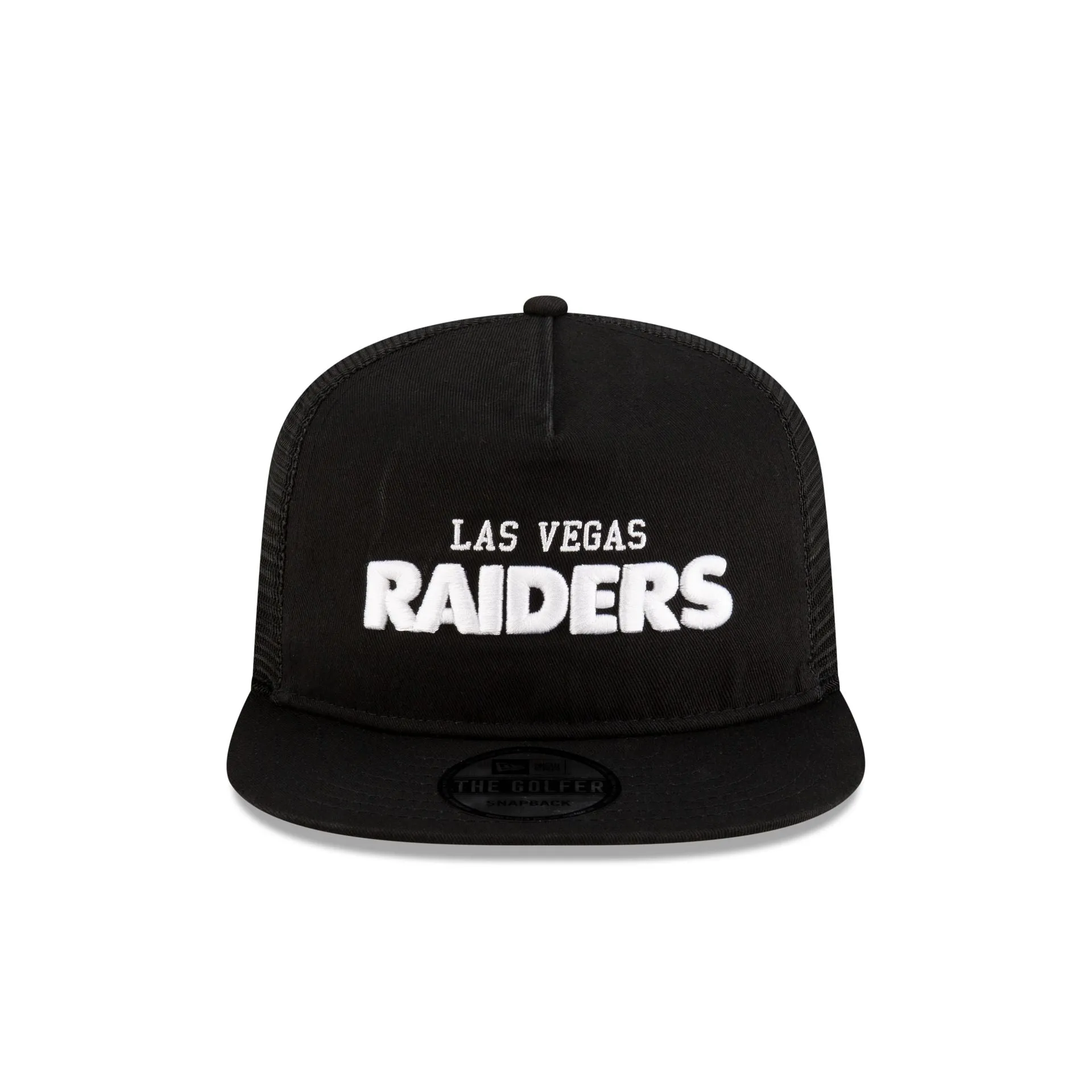 Las Vegas Raiders Washed Script Golfer Snapback sold by New Era product image thumbnail 2