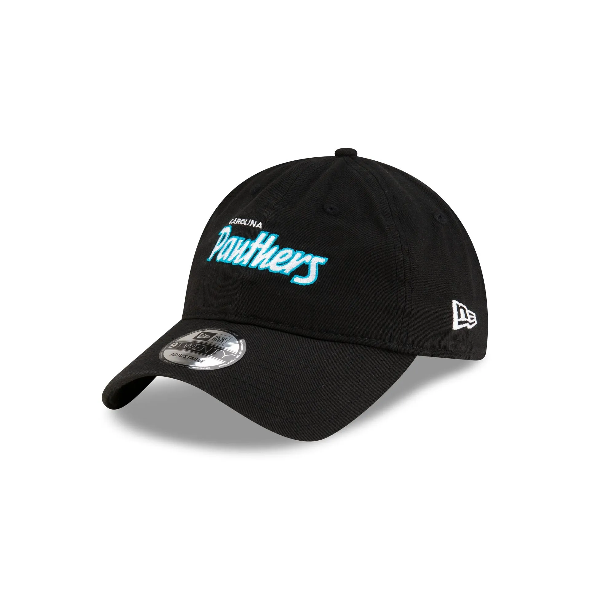 Carolina Panthers Washed Script 9TWENTY Adjustable Hat sold by New Era product image thumbnail 3