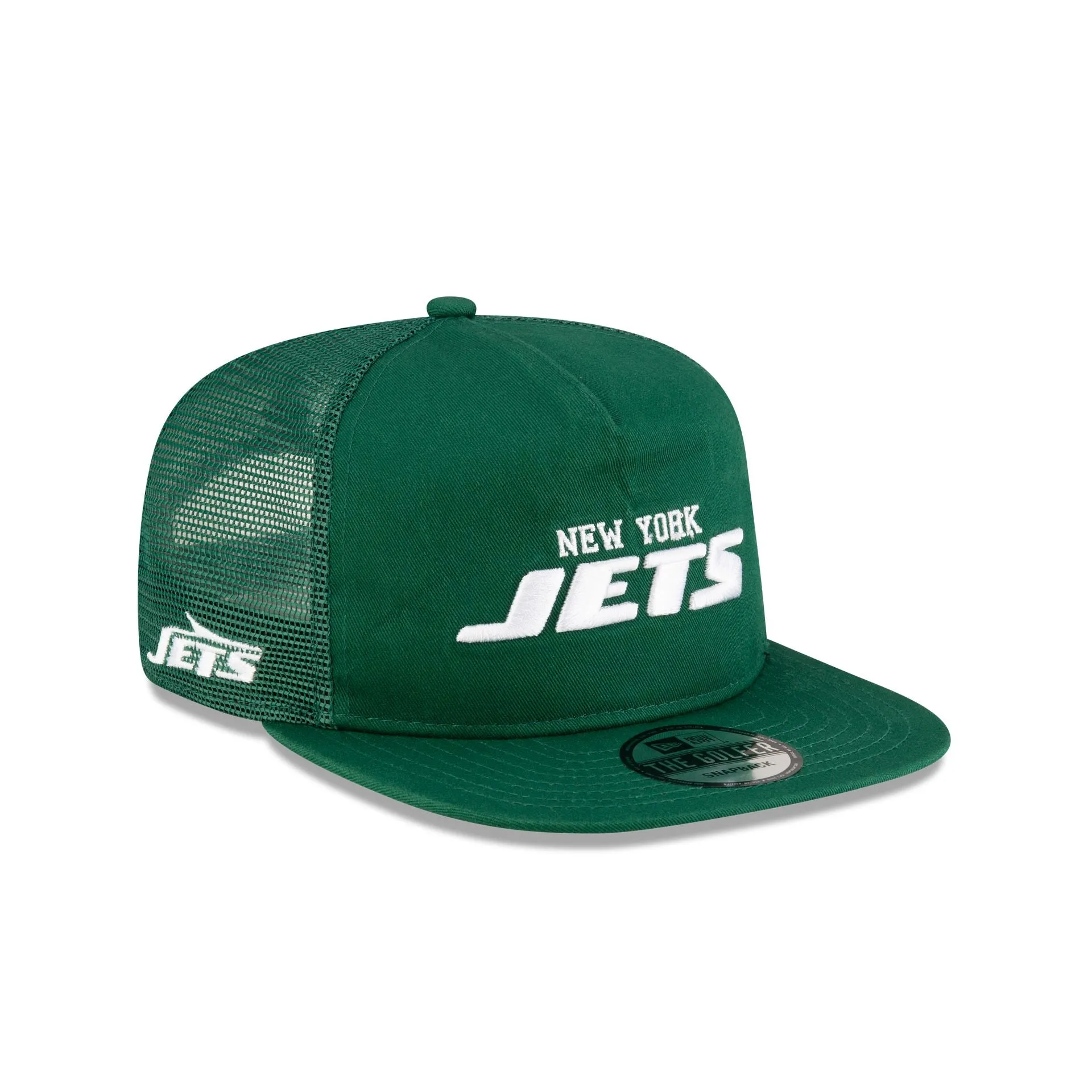 New York Jets Washed Script Golfer Snapback sold by New Era