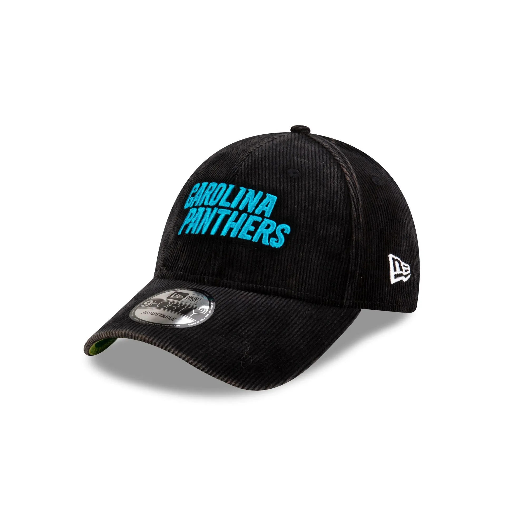 Carolina Panthers Washed Cord 9FORTY Adjustable Hat sold by New Era product image thumbnail 3