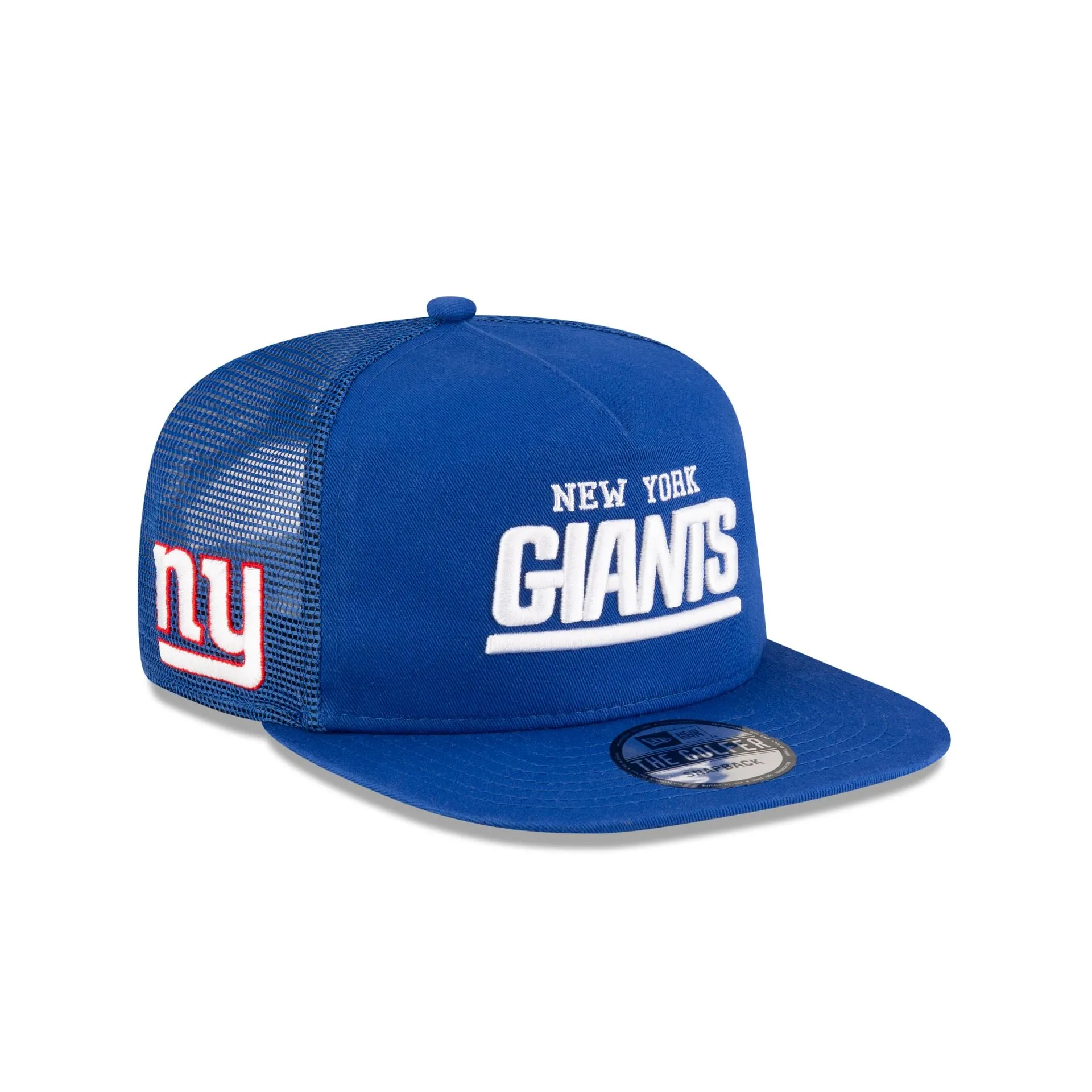 New York Giants Washed Script Golfer Snapback sold by New Era