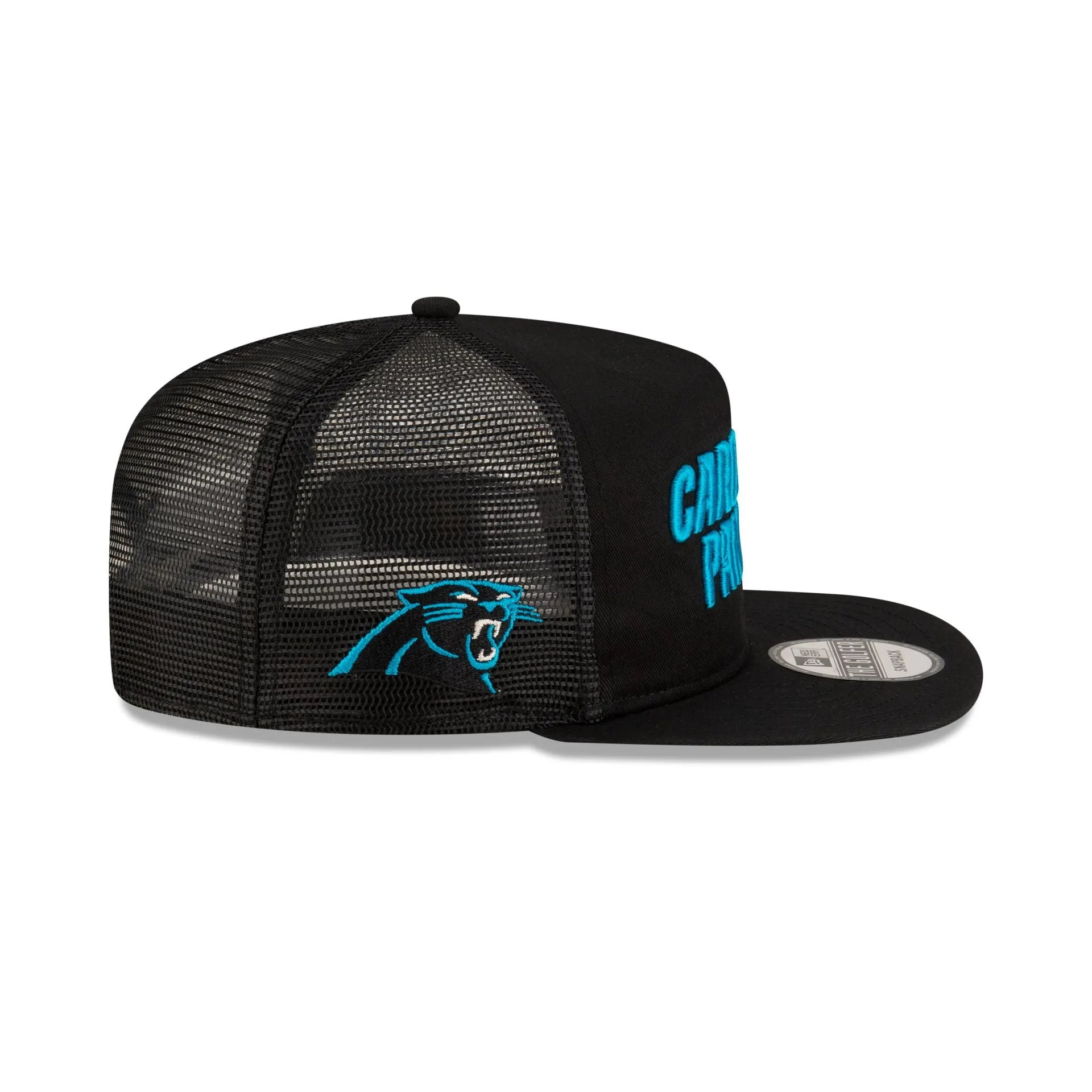 Carolina Panthers Washed Script Golfer Snapback sold by New Era product image thumbnail 4