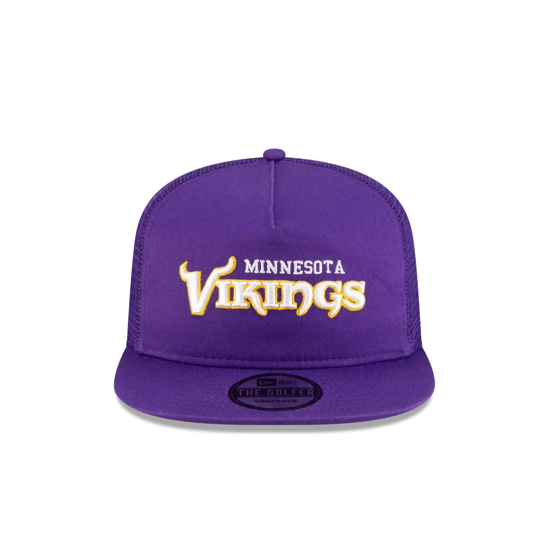 Minnesota Vikings Washed Script Golfer Snapback sold by New Era product image thumbnail 2