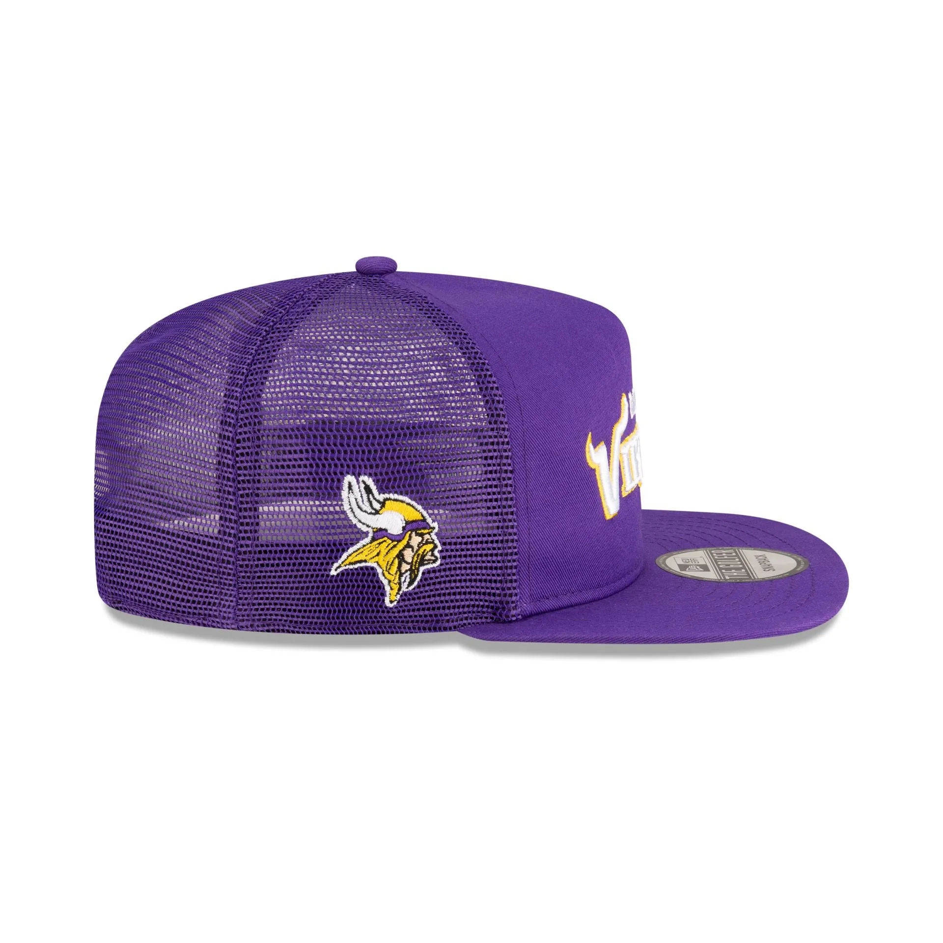 Minnesota Vikings Washed Script Golfer Snapback sold by New Era product image thumbnail 4