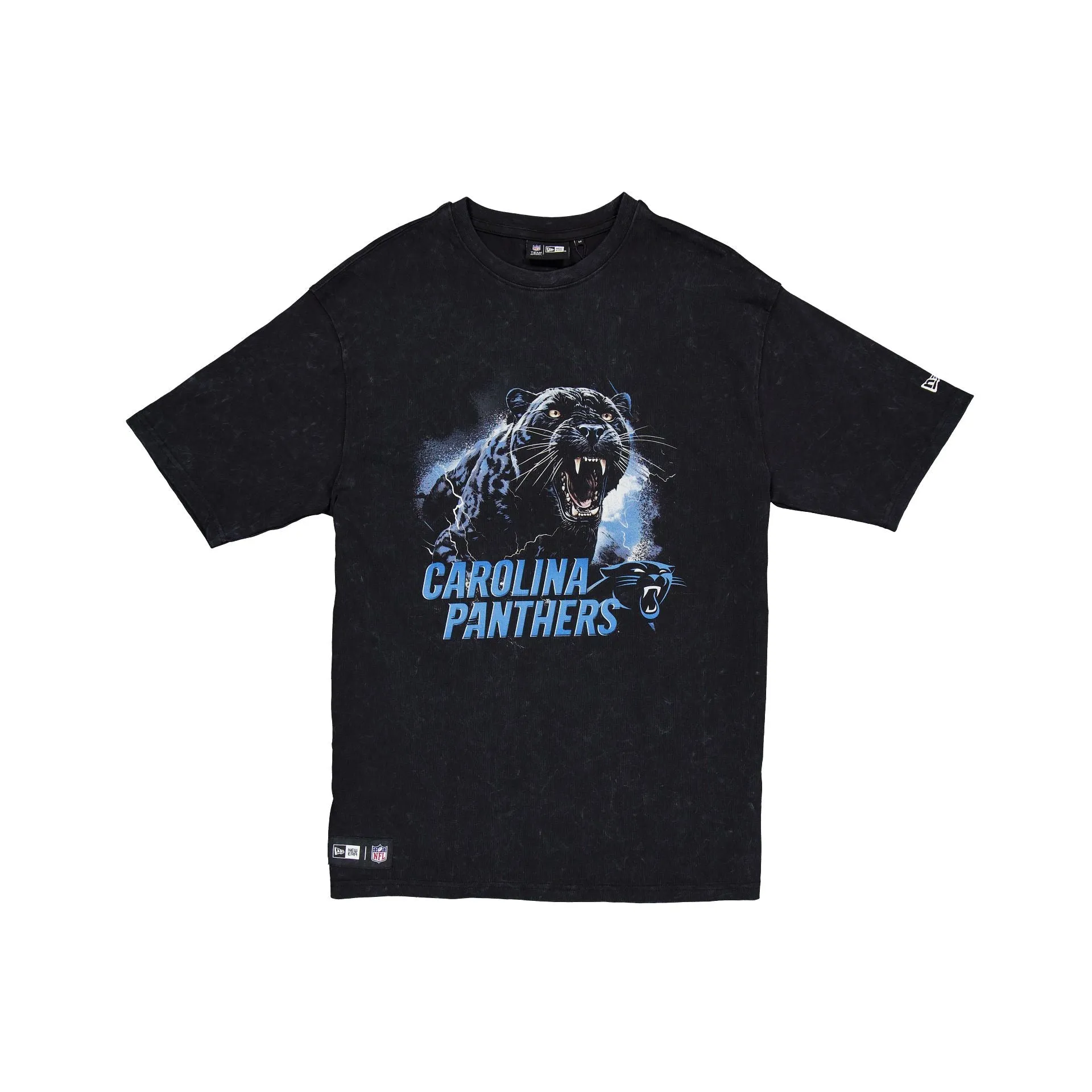 Carolina Panthers Premium Black T-Shirt sold by New Era